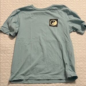 Yin Yang/surfer style Teal T-Shirt